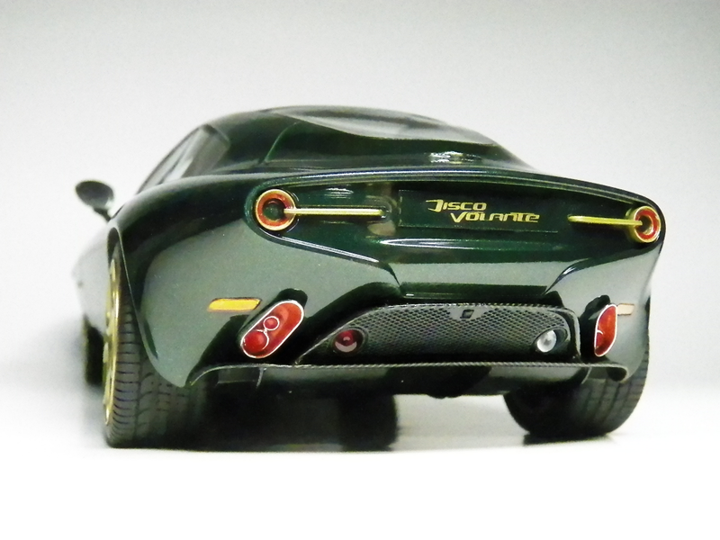 Illustration for article titled AP's 1:18 Grail Car: Touring Superleggera 2014 Alfa Romero Disco Volante by Tecnomodel